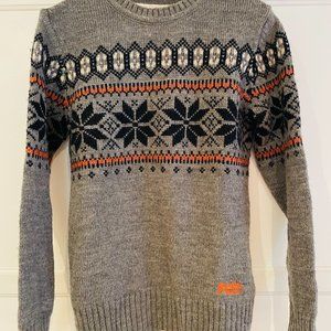 Vintage SuperDry Sweater - Fairisle Crew